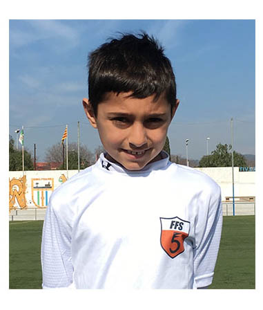 Young soccer player at ESS