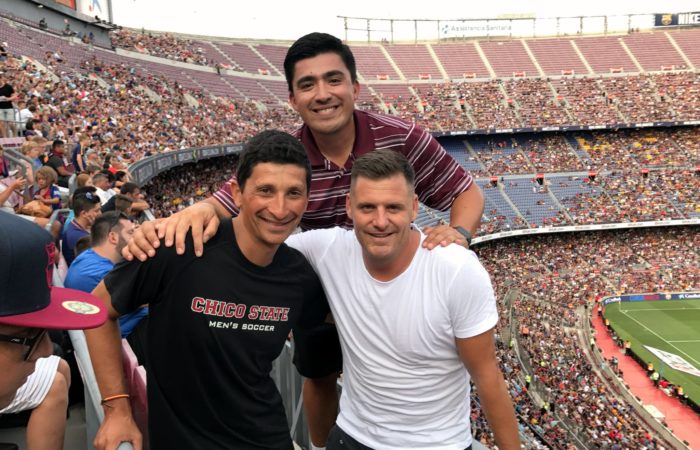 ESS College Tour in Camp Nou, Barcelona.