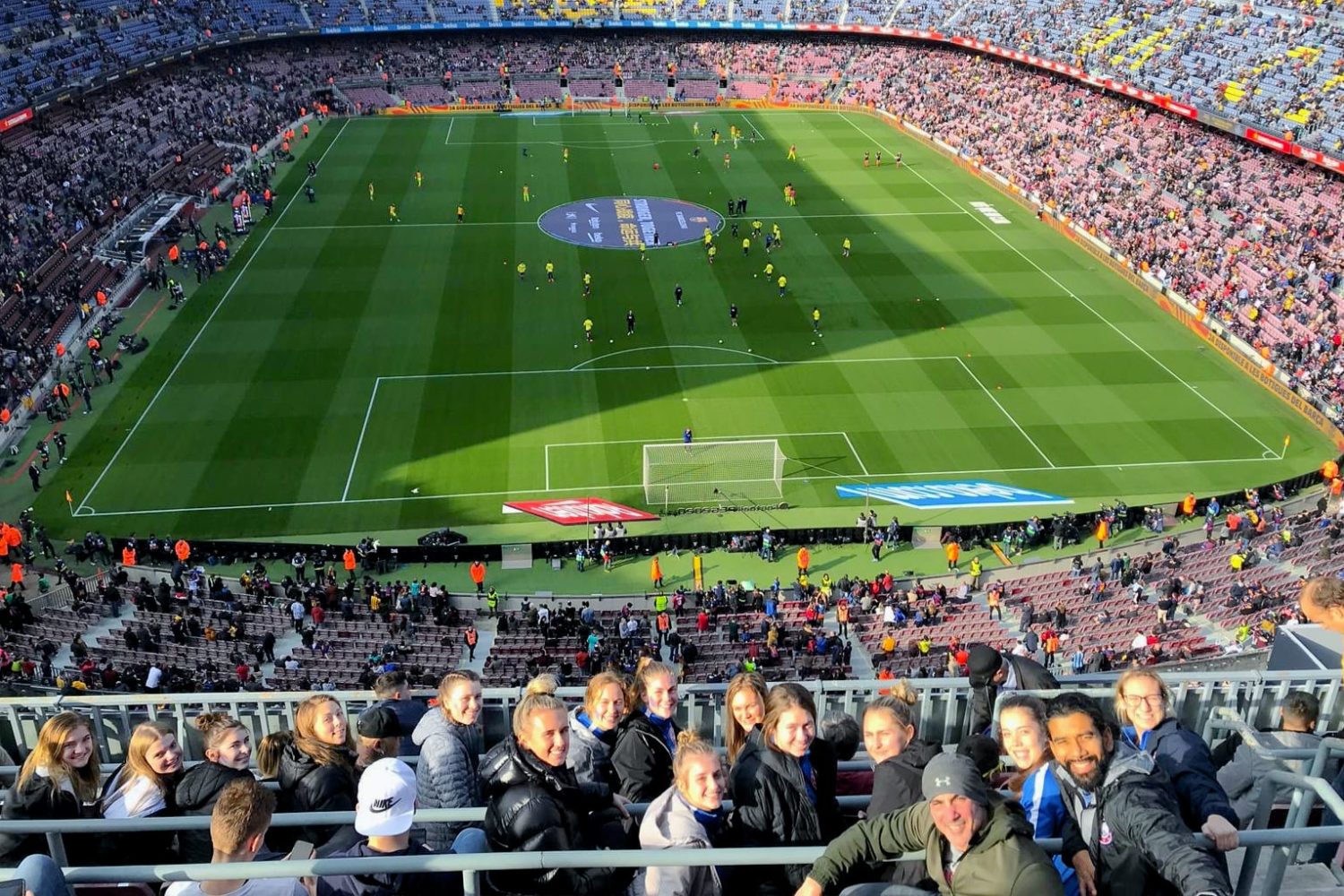 See FC Barcelona play at the Camp Nou stadium