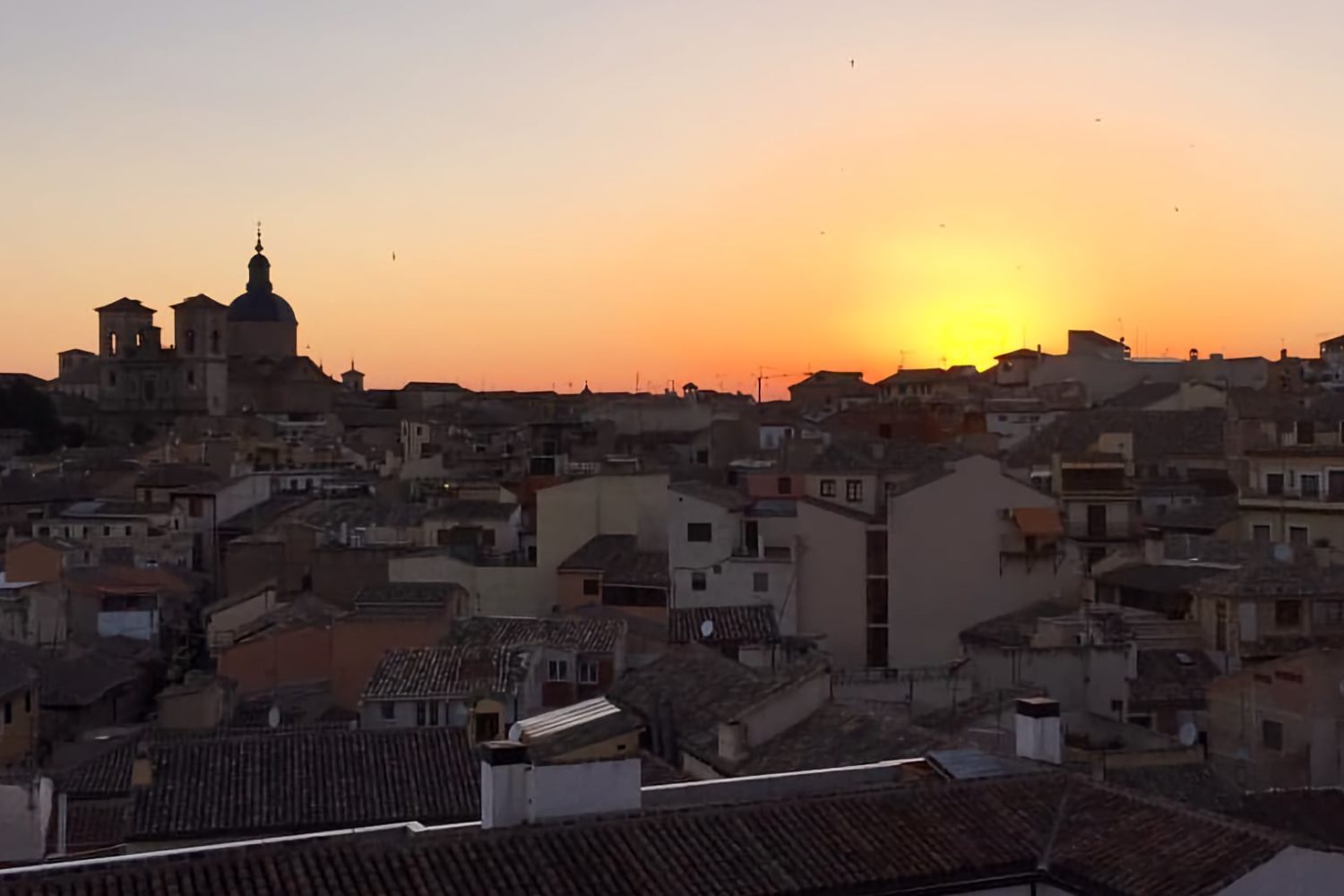 Sunset over Toledo - a UNESCO World Heritage Site